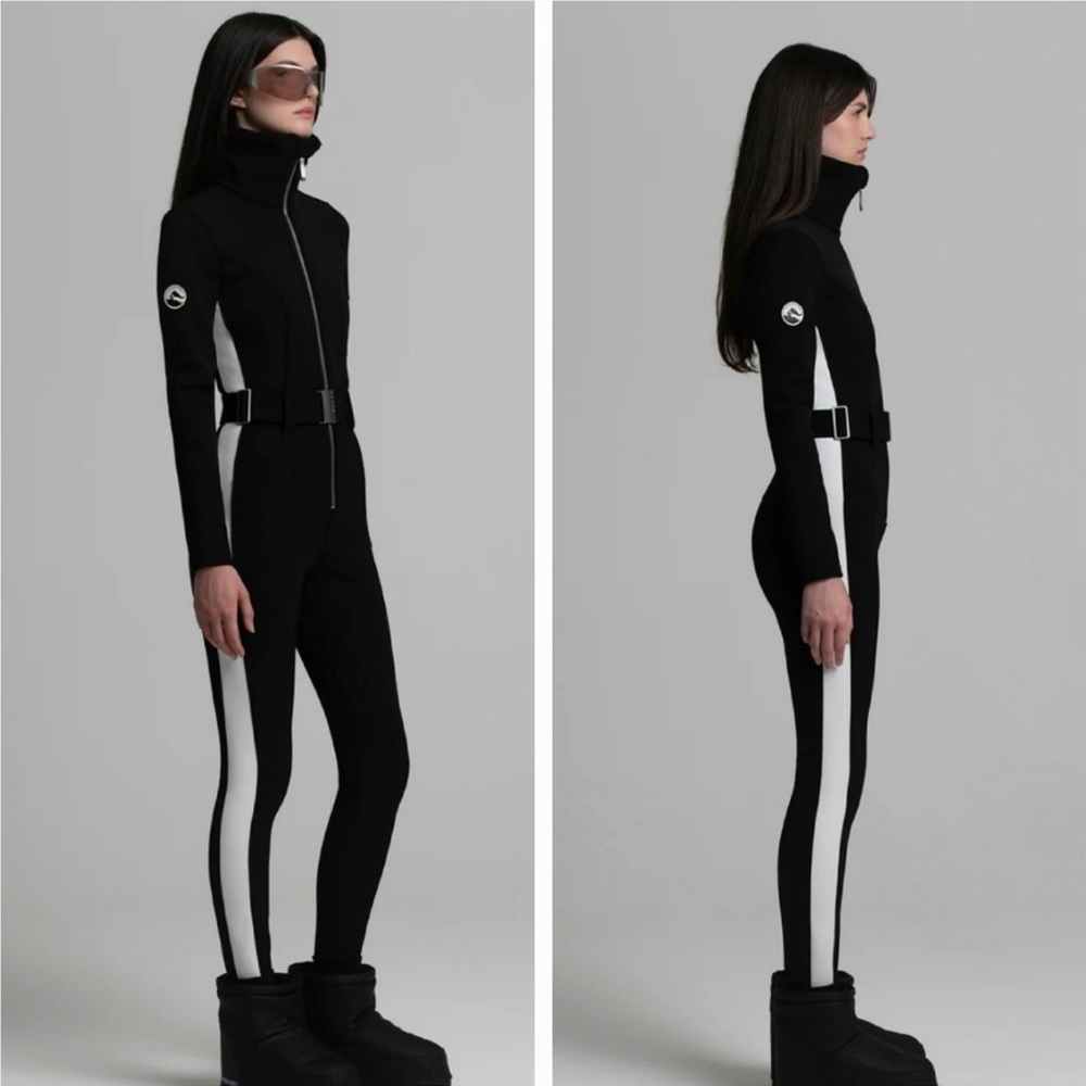 Cordova Women's Black and White Ski Suit